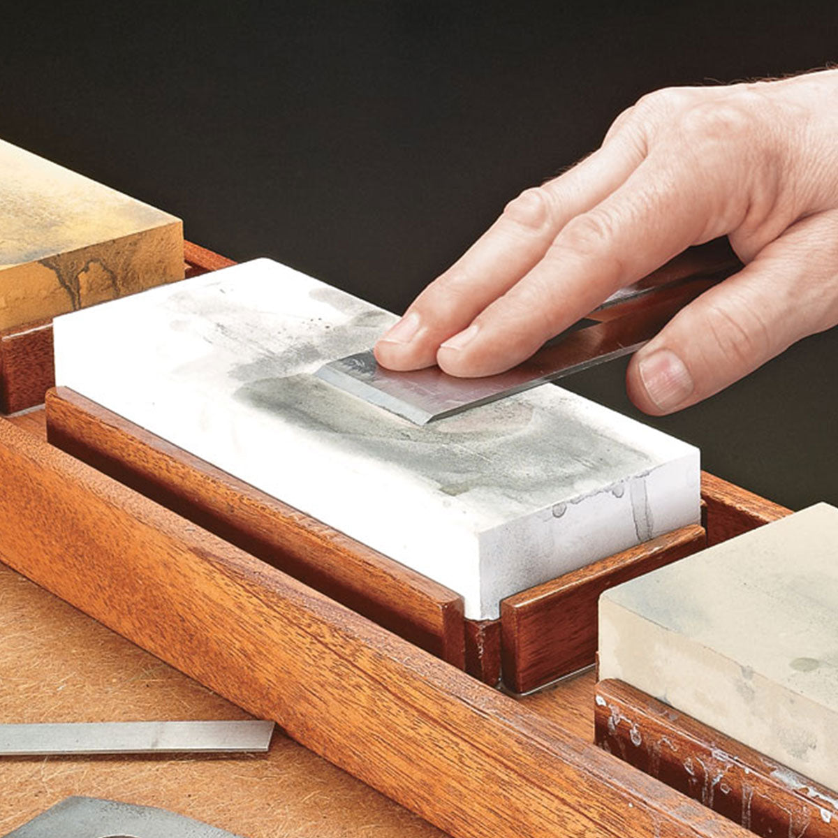 Woodsmith Waterstone Sharpening Tray Plan
