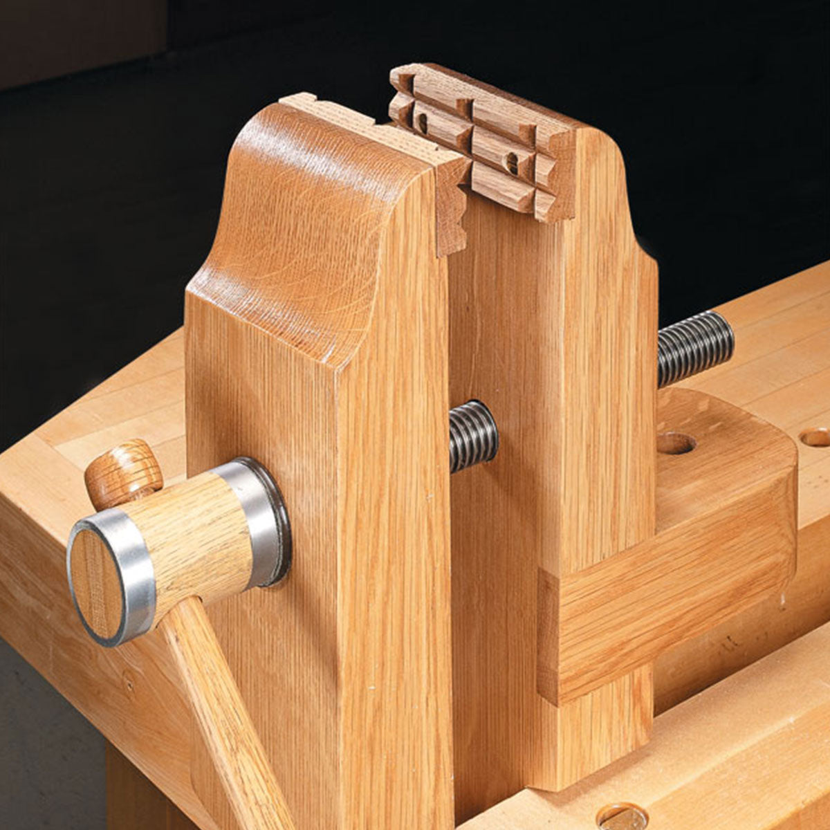 Woodsmith Bench Vise Standard Plan & Premium Shop Drawings
