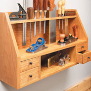 Woodsmith Wall-Mounted Tool Shelf Plan