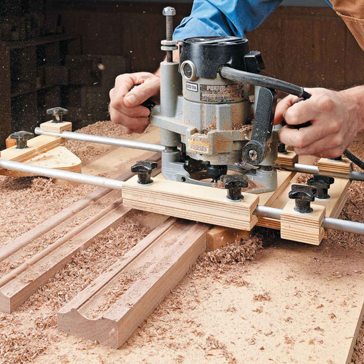 Woodsmith Versatile Molding Jig Plan