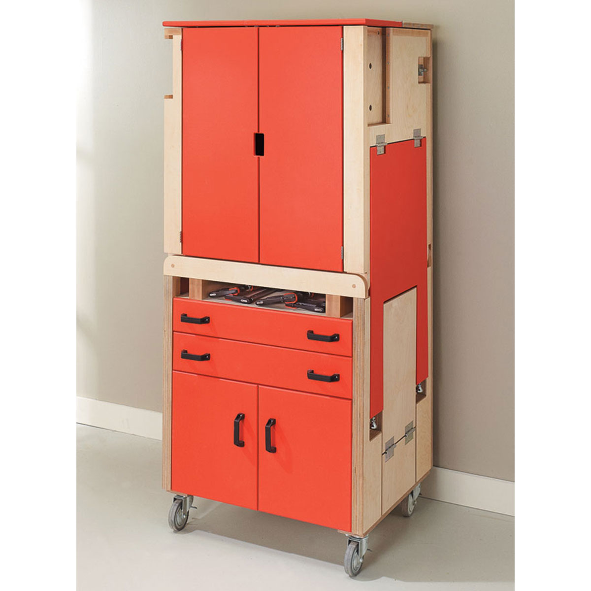 Woodsmith Folding Workshop Standard Plan & Premium Shop Drawings