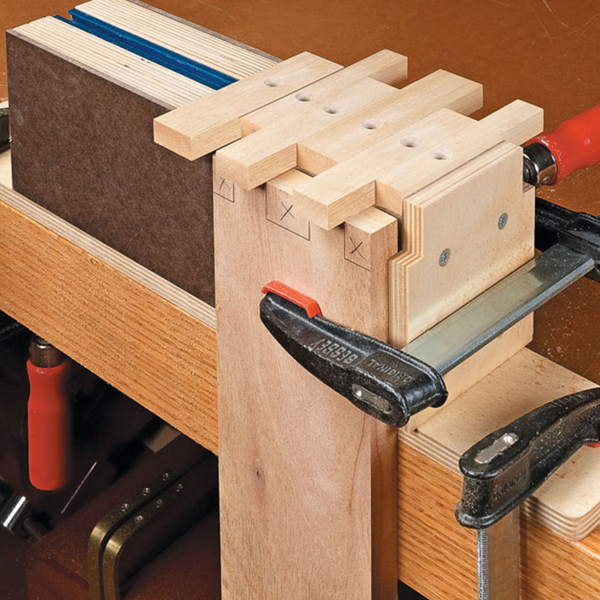 Woodsmith Finger Joint Jig Standard Plan & Premium Shop Drawings
