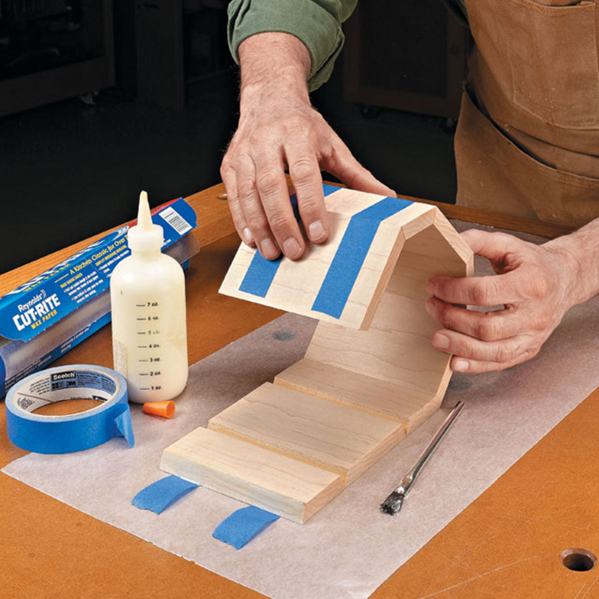 Woodsmith Rotating Tool Caddy Standard Plan & Premium Shop Drawings