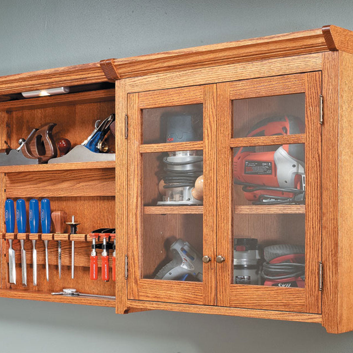 Woodsmith Magazine Modular One-Wall Workshop Plans | Woodpeckers