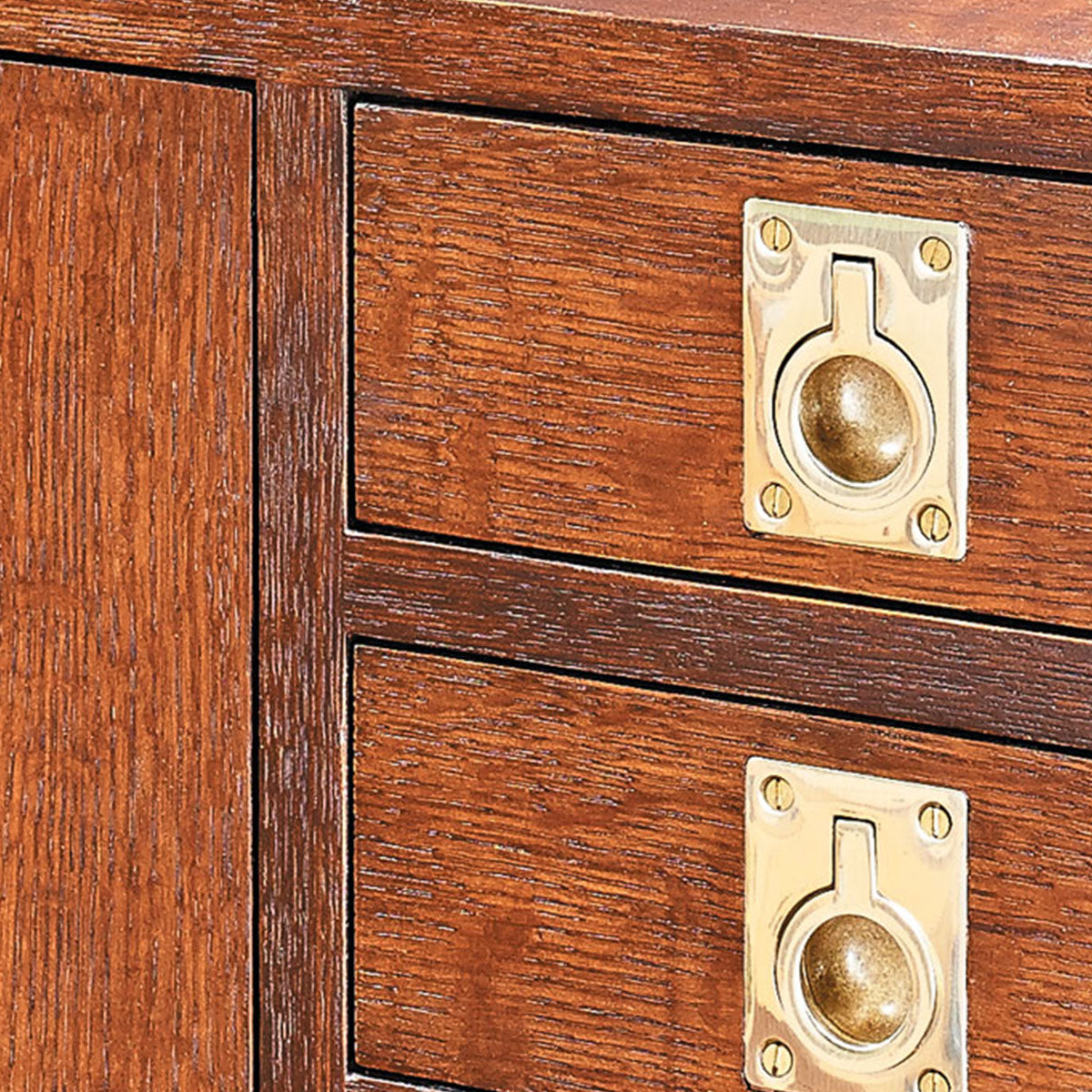 Woodsmith Campaign-Style Tool Cabinet Standard Plan & Premium Shop Drawings