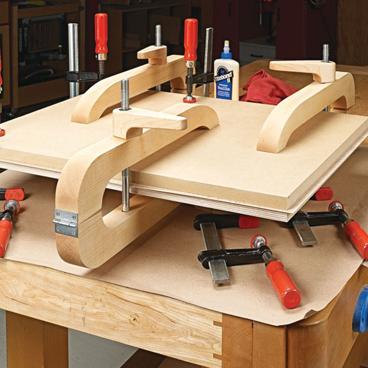 Woodsmith 5 Shop-Made Clamps Standard Plan & Premium Shop Drawings