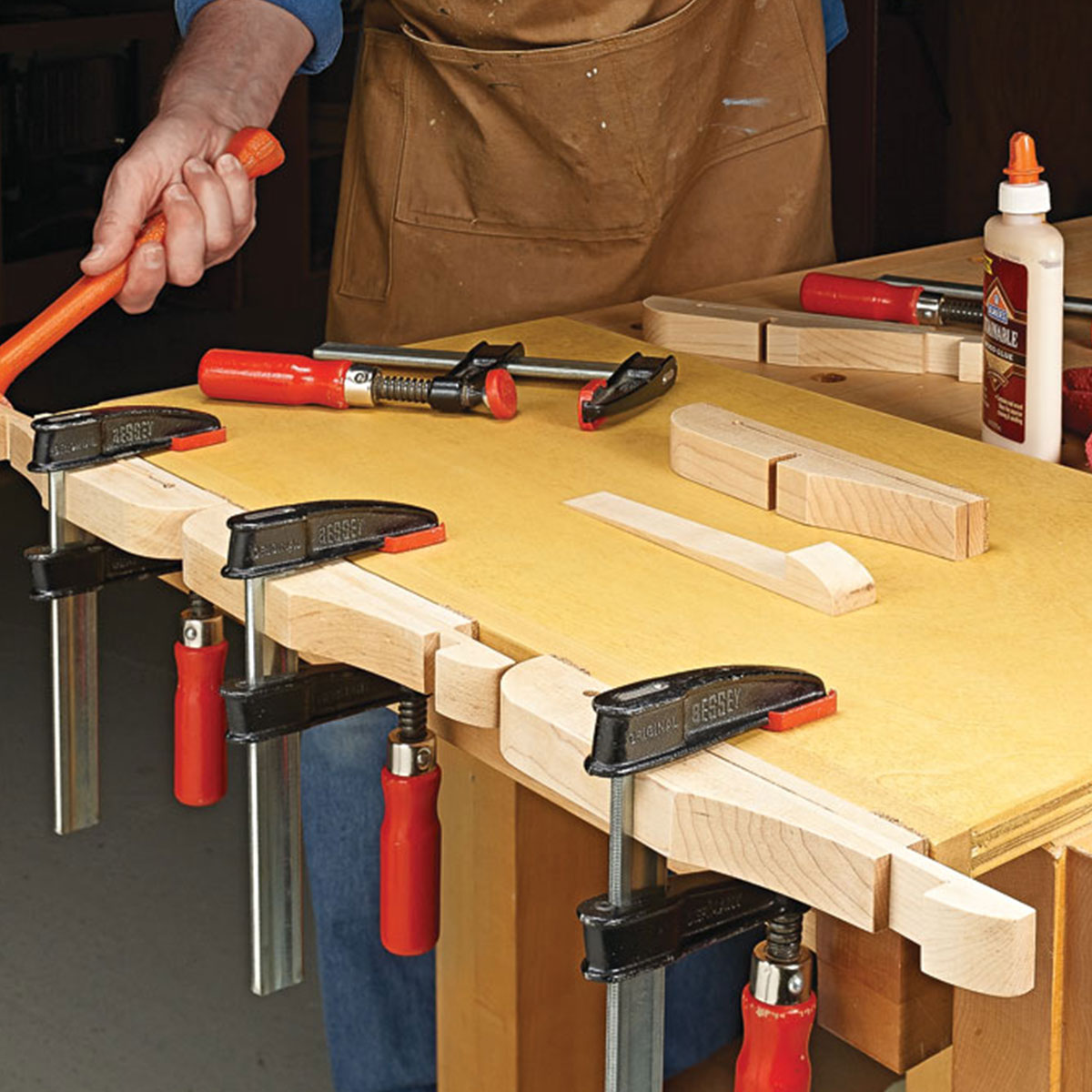 Woodsmith 5 Shop-Made Clamps Standard Plan & Premium Shop Drawings