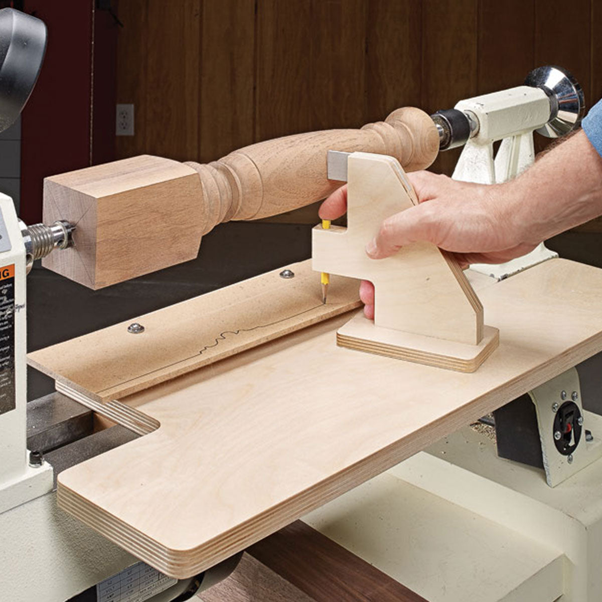 Woodsmith Lathe Duplicator Standard Plan & Premium Shop Drawings