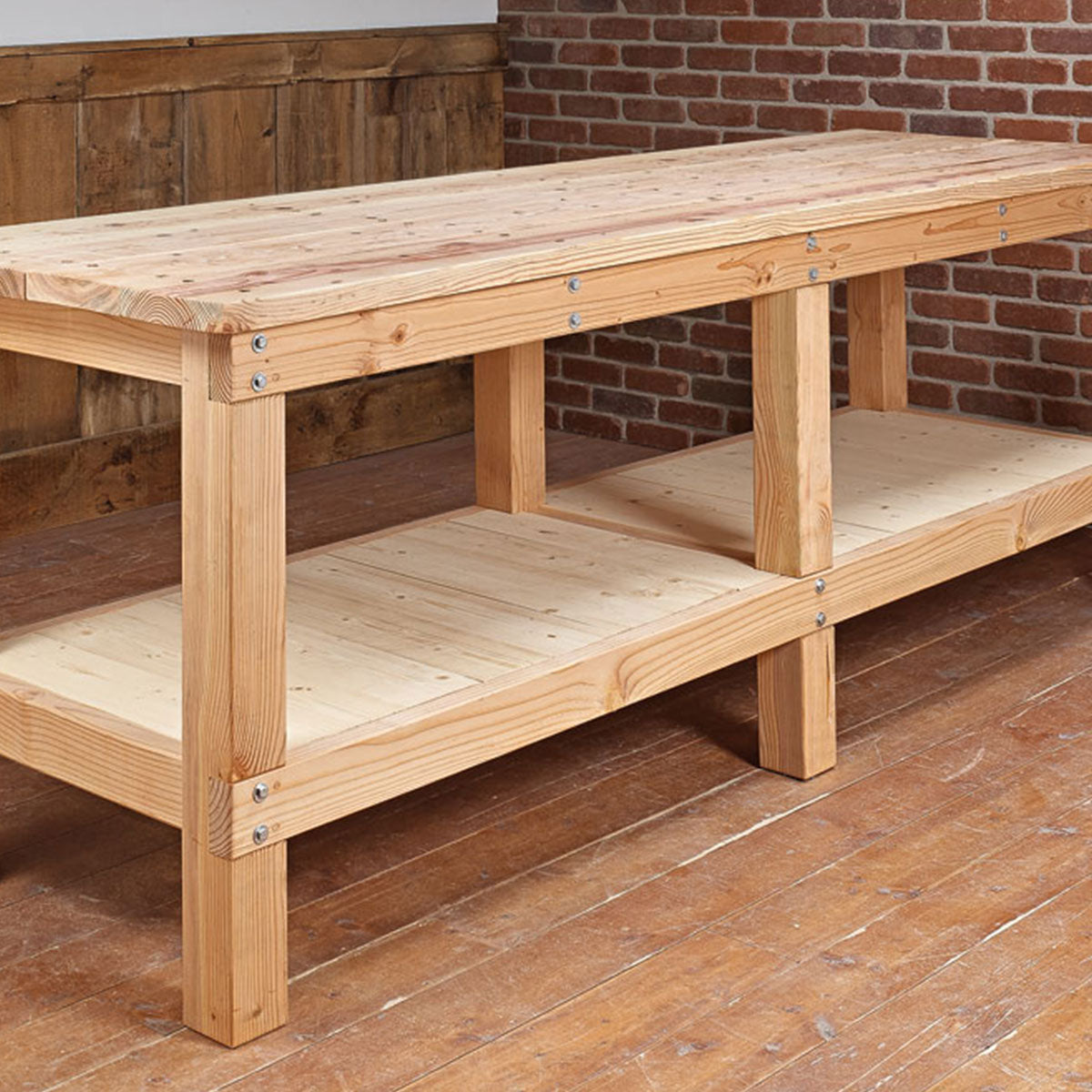 Woodsmith Bench Rail Standard Plan & Premium Shop Drawings