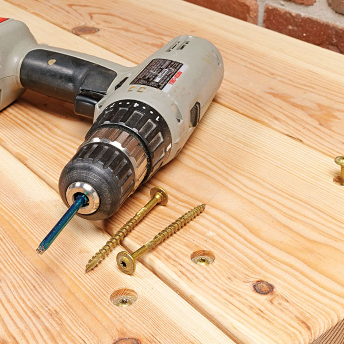 Woodsmith Heavy-Duty Plank Workbench Standard Plan & Premium Shop Drawings