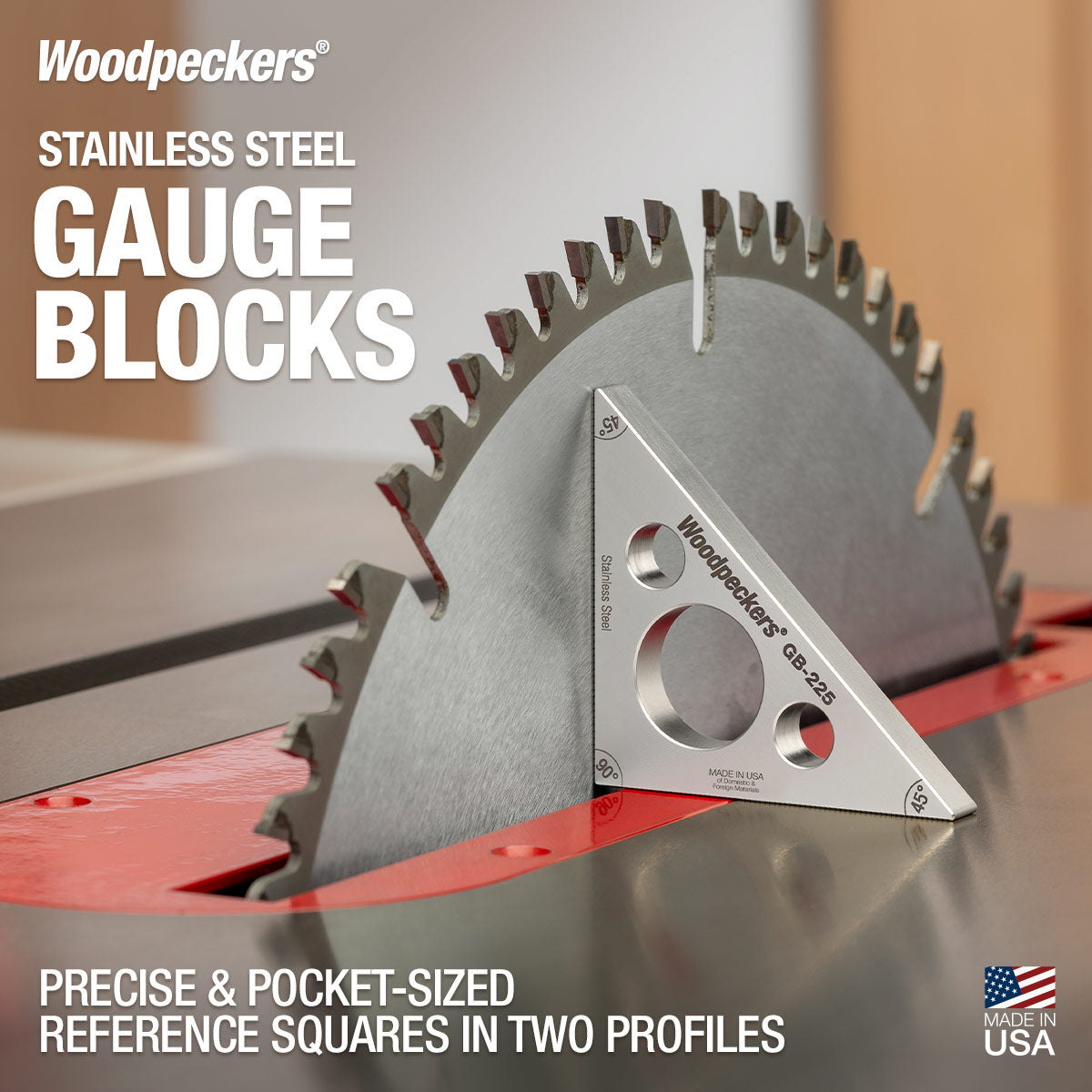 Stainless Steel Gauge Blocks - Closeout
