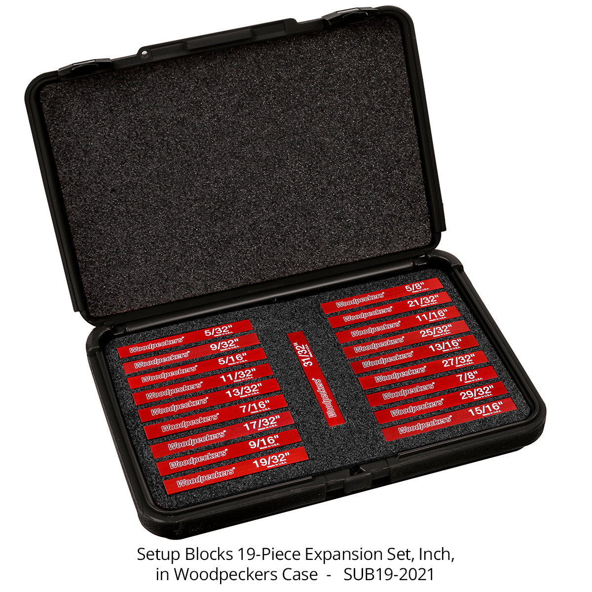 Setup Blocks - Inch - 19-Piece Expansion Set - Closeout