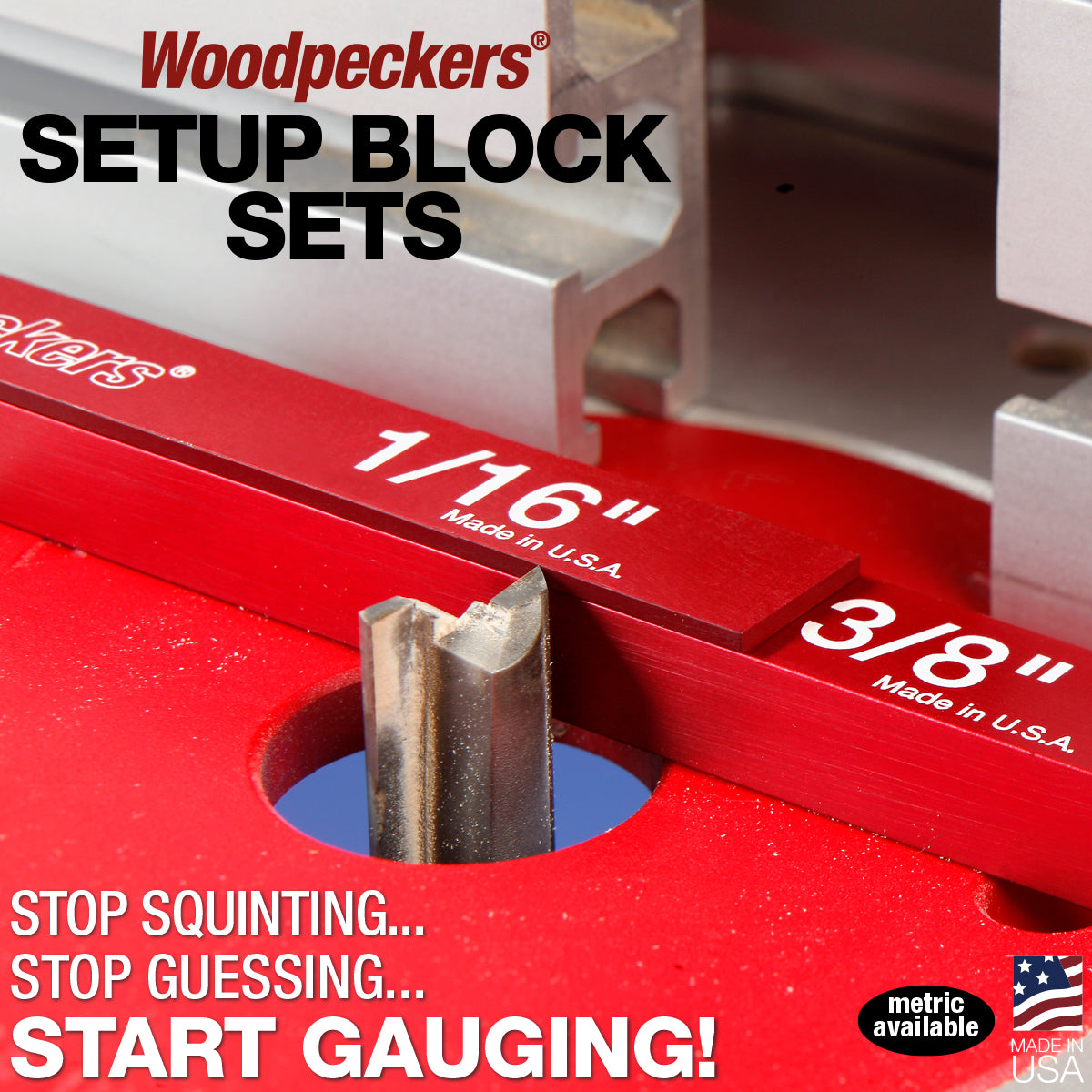 Setup Blocks - 42-Piece Jumbo Deluxe Set - Closeout