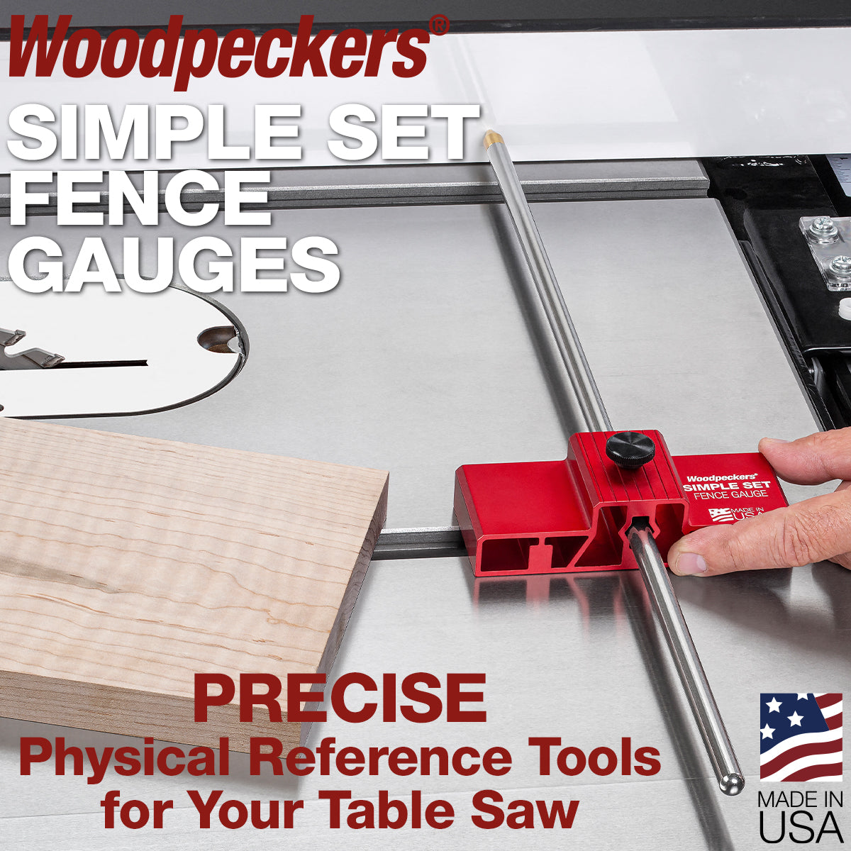 Simple Set Fence Gauges - Closeout