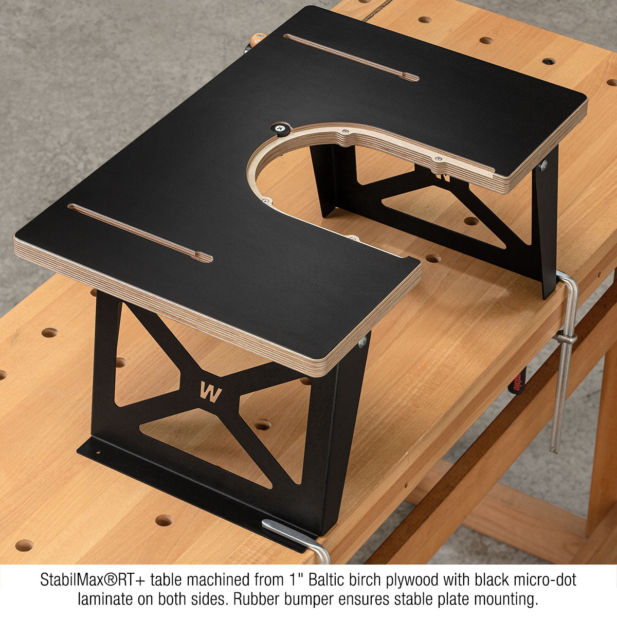 StabilMax RT+ Router Table | Portable + Fits Most Routers