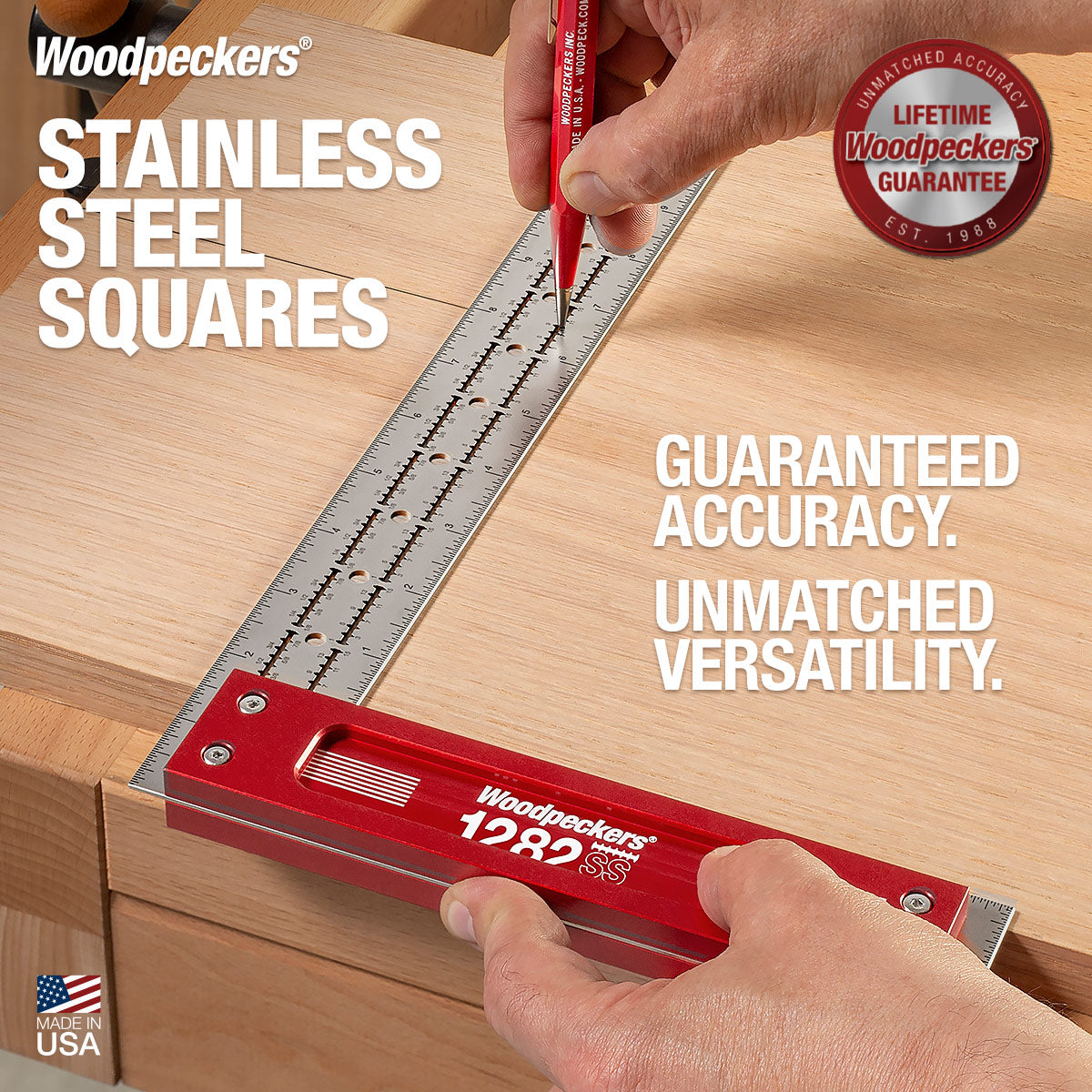 Stainless Steel Precision Woodworking Squares