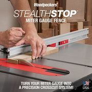 StealthStop Miter Gauge Fence