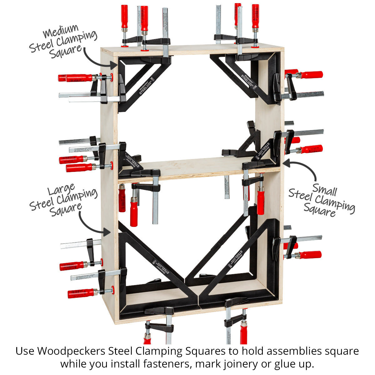 Steel Clamping Squares - Closeout