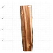Teak Live Edge Slab - 48" x 11.5" x 1.25" - TEAK-3-A