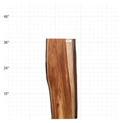 Teak Live Edge Slab - 36" x 12" x 1.25" - TEAK-32-A