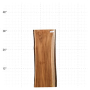 Teak Live Edge Slab - 36" x 12.5" x 1.25" - TEAK-33-A