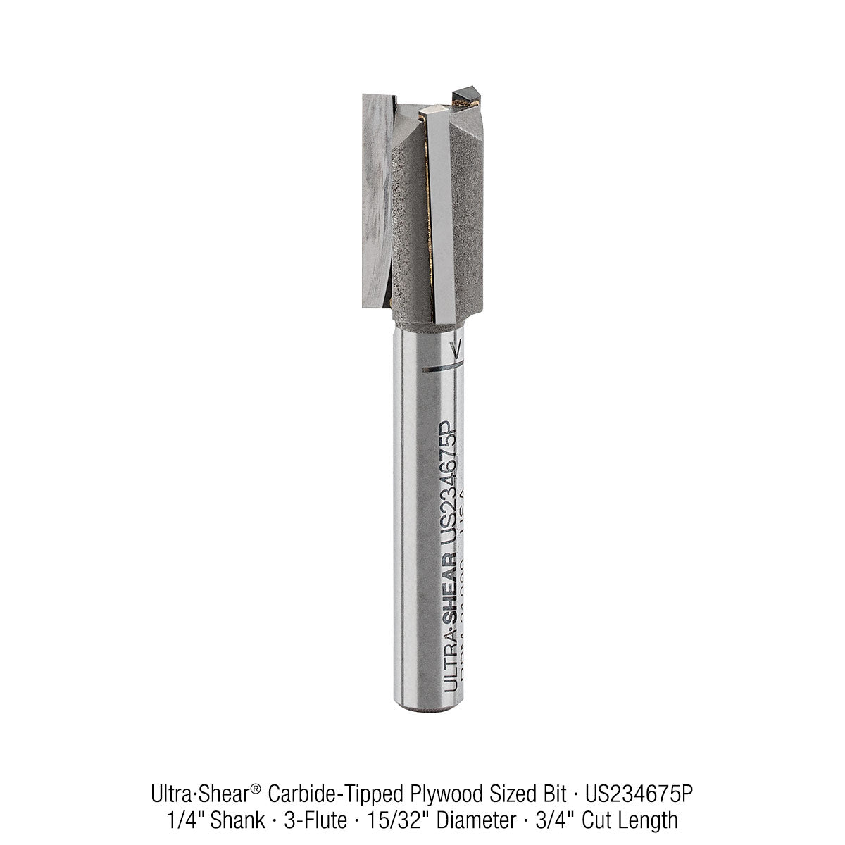 Plywood Sized Router Bits - Carbide Tipped