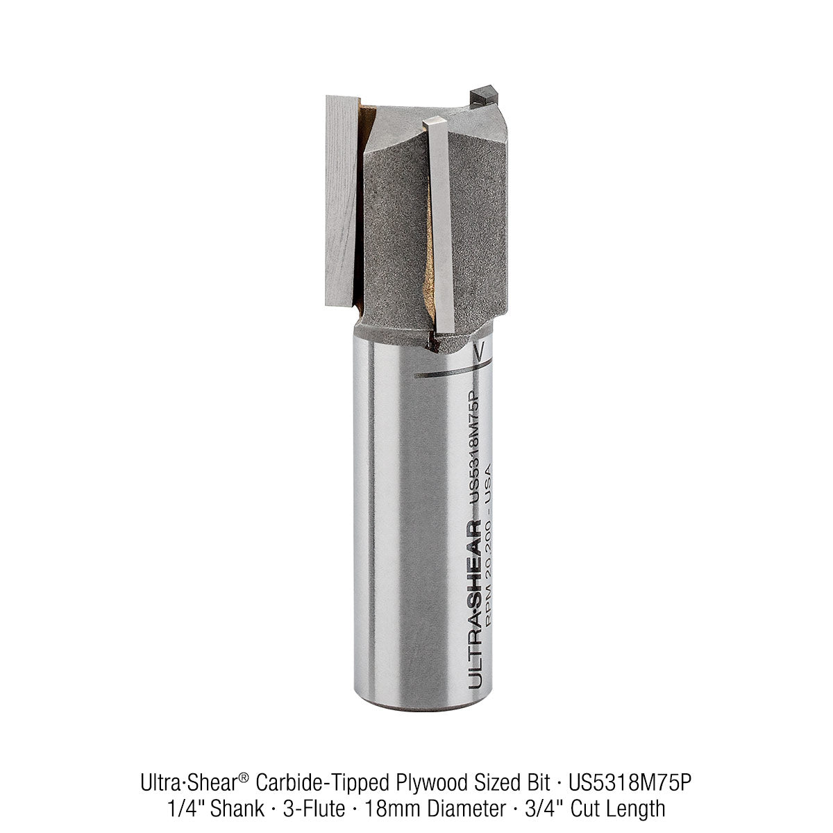 Plywood Sized Router Bits - Carbide Tipped