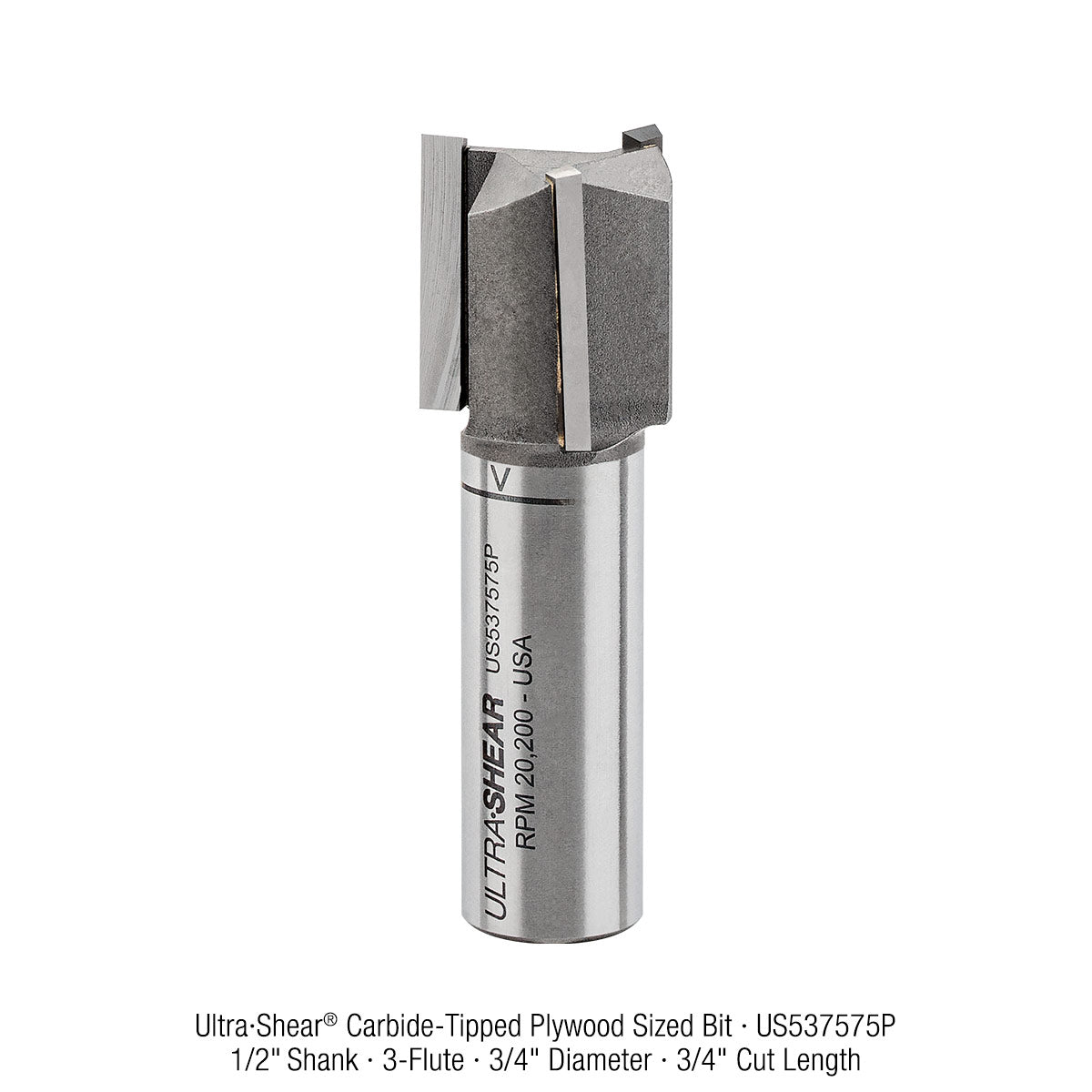 Plywood Sized Router Bits - Carbide Tipped