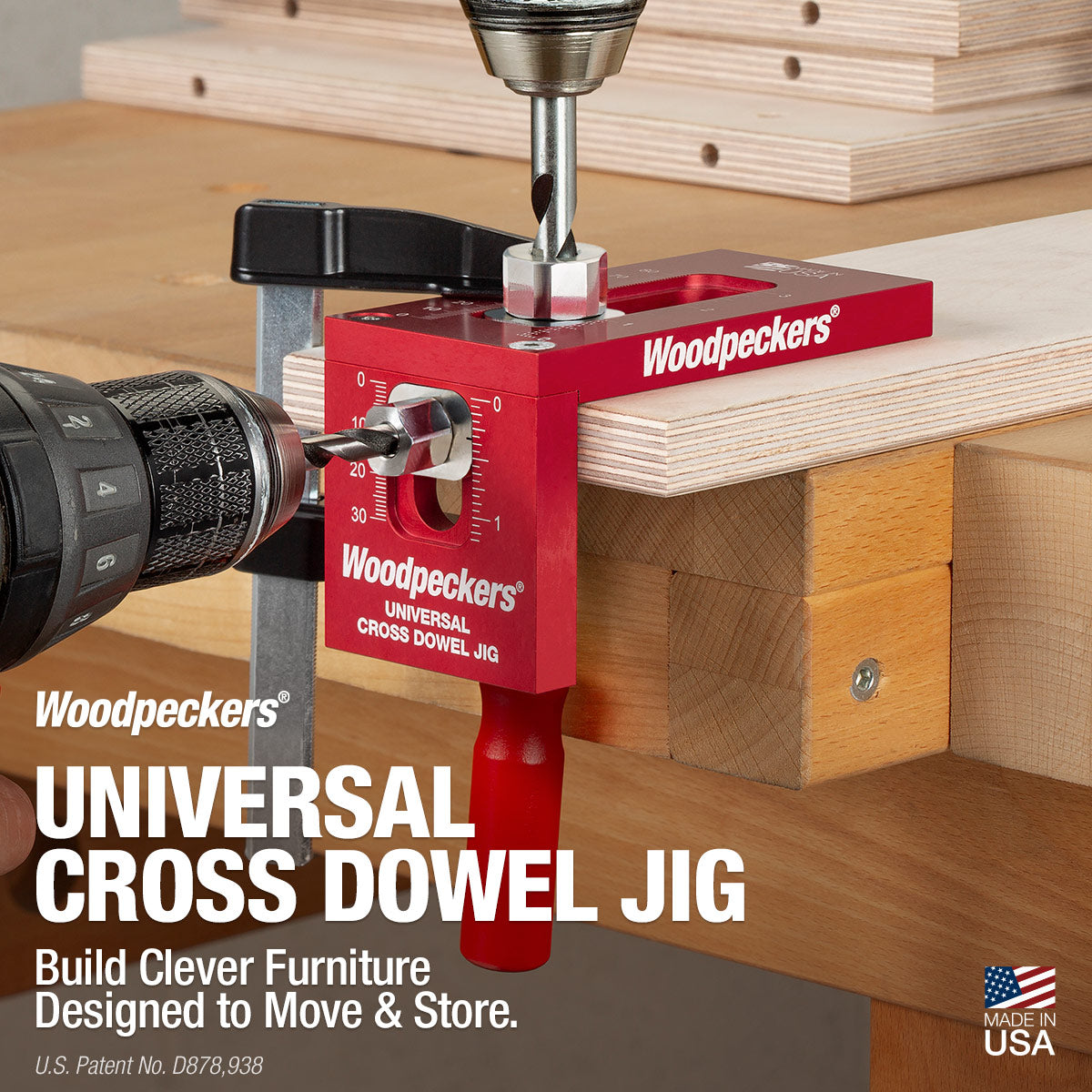 Universal Cross Dowel Jig