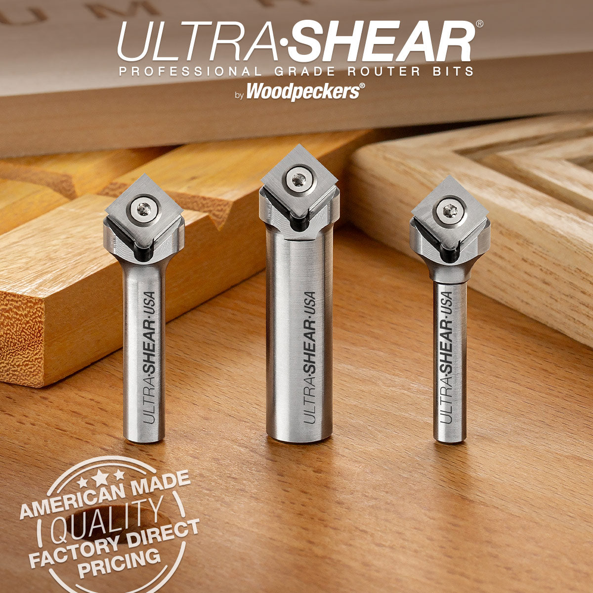 V-Groove CNC Router Bits - Carbide Insert