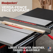 Versa-Fence Face Upgrade for SawStop Table Saws