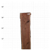 American Walnut Live Edge Slab - 41" x 10.25" x 1.25" - WAL-26-A