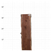 American Walnut Live Edge Slab - 40" x 10.5" x 1.25" - WAL-32-A