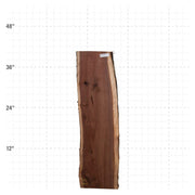 American Walnut Live Edge Slab - 40" x 11.25" x 1.25" - WAL-33-A