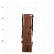 American Walnut Live Edge Slab - 40" x 10.5" x 1.25" - WAL-37-A