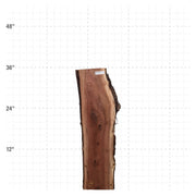 American Walnut Live Edge Slab - 36" x 9.5" x 1.25" - WAL-45-A