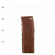 American Walnut Live Edge Slab - 36" x 12" x 1.25" - WAL-46-A