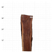 American Walnut Live Edge Slab - 39" x 11" x 1.25" - WAL-47-A