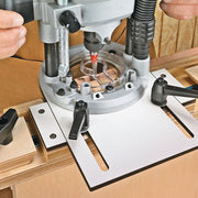 Woodsmith Plunge Router Mortising Jig Plan