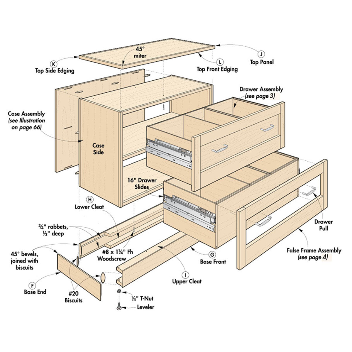 Woodsmith Lateral File Cabinet Plan