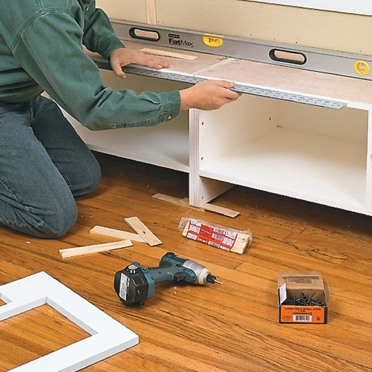 Woodsmith Built-In Book Nook Standard Plan & Premium Shop Drawings