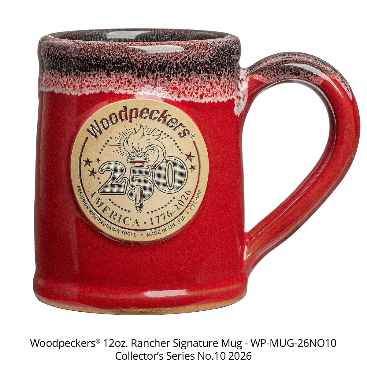 Woodpecker Mugs | Number 10 | America 250