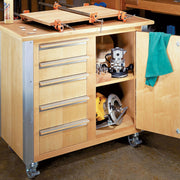 Woodsmith Roll-Around Tool Cart Plan