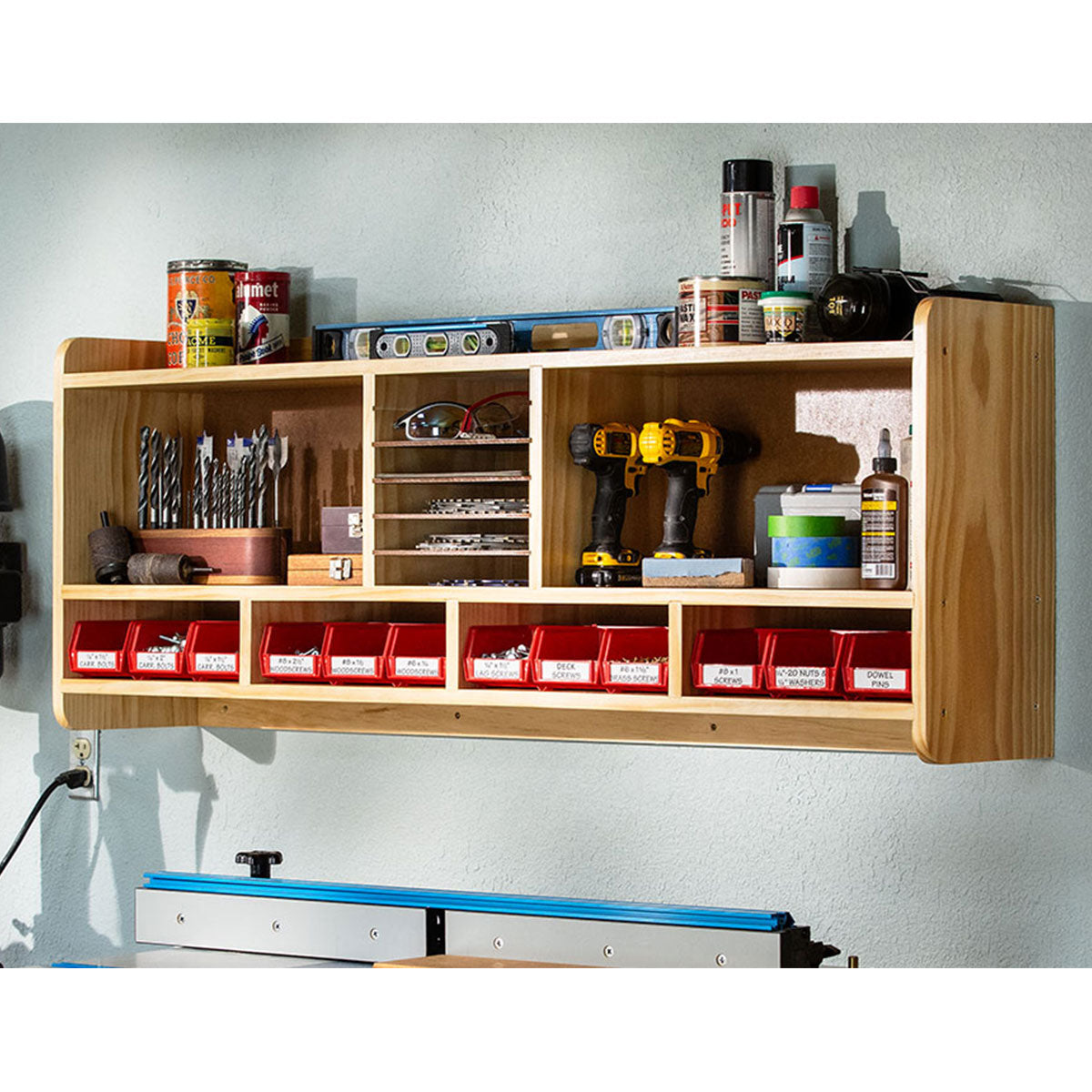 Woodsmith Wall-Mounted Utility Shelf Plan
