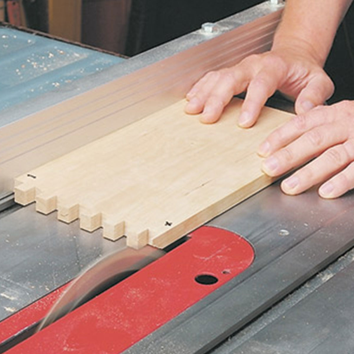 Woodsmith Box Joints Plan