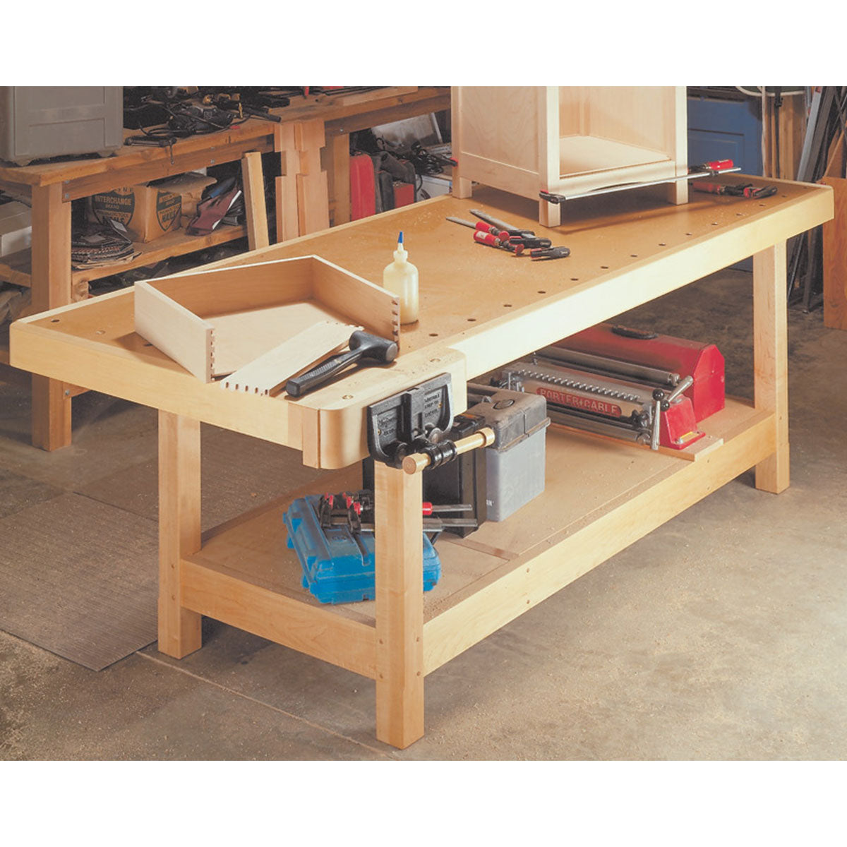 Woodsmith Rock-Solid Workbench Plan