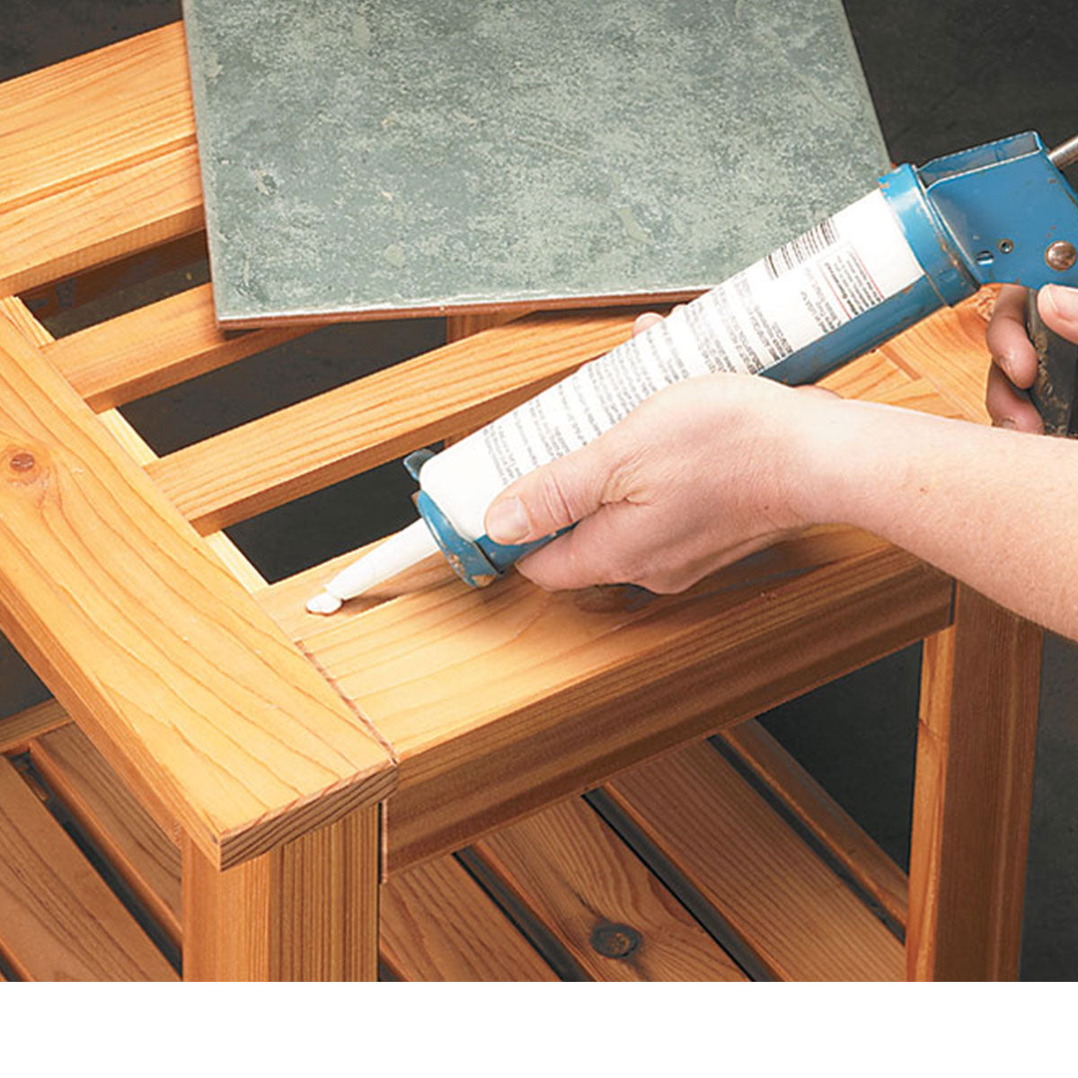 Woodsmith Tile-Top Table Plan