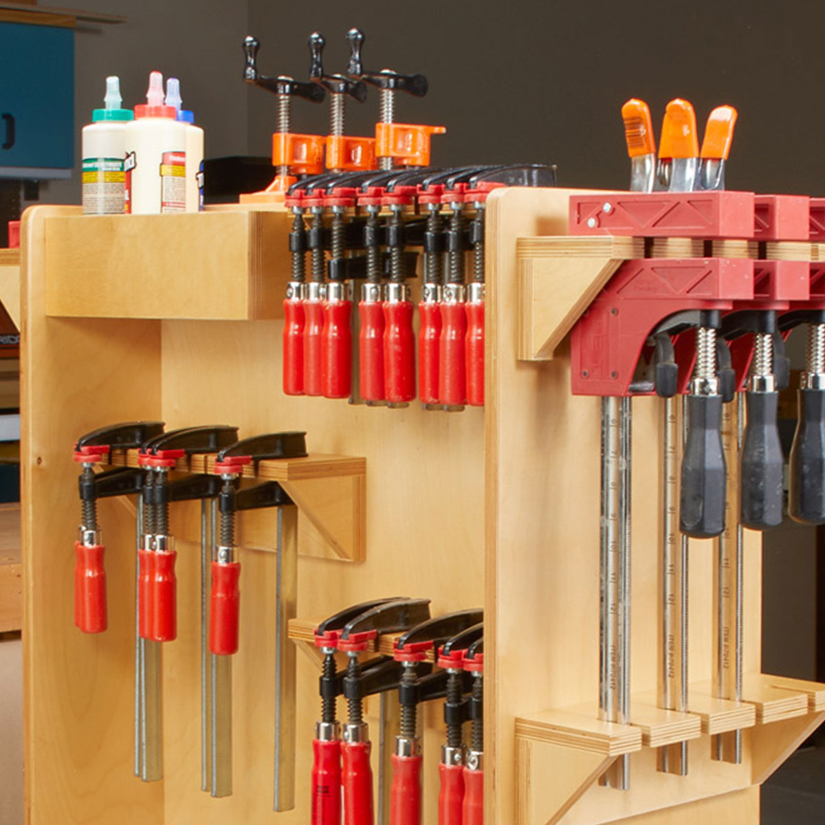 Woodsmith Clamp Cart & Storage Plan