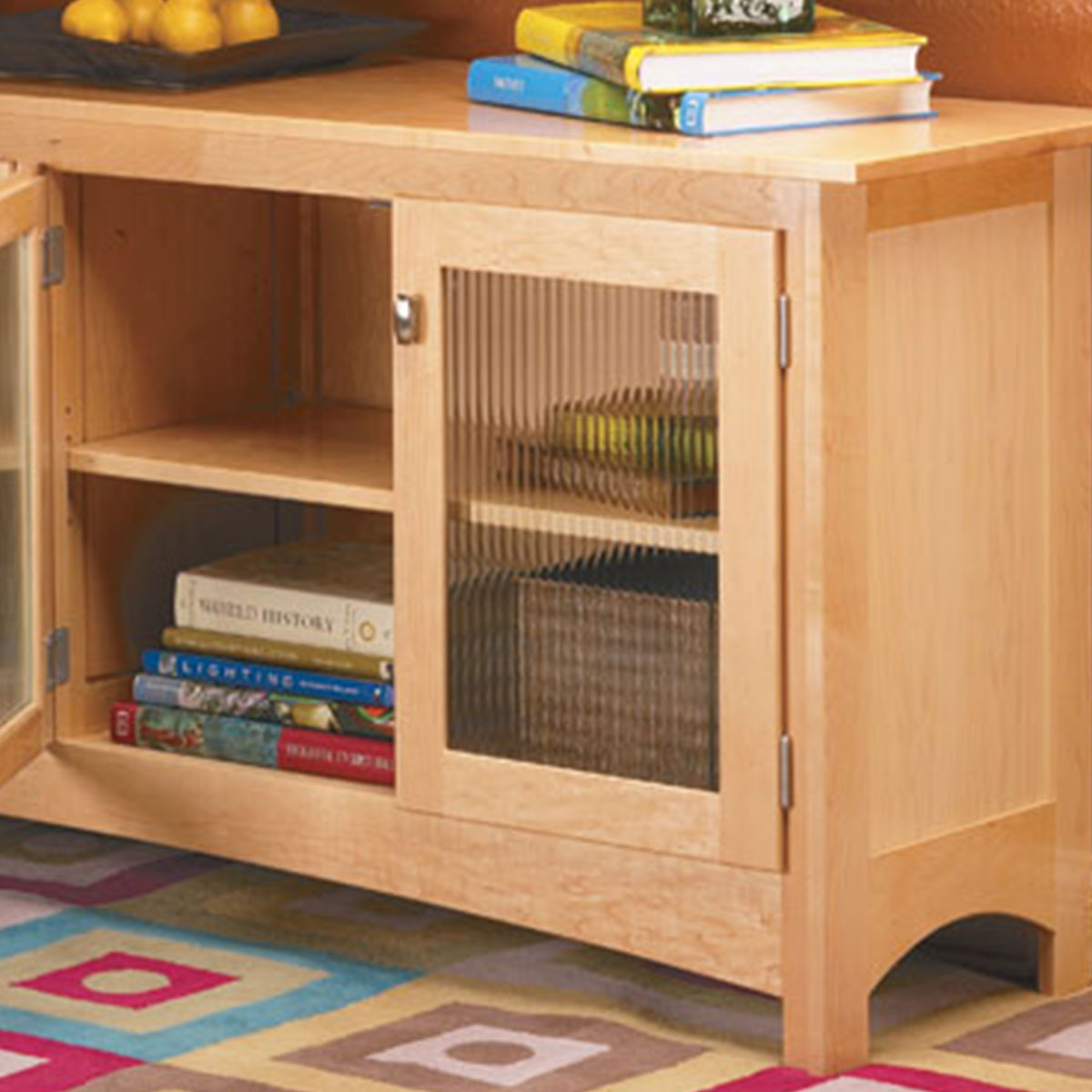 Woodsmith Sofa Table Bookcase Plan