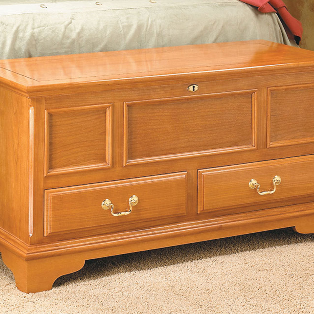 Woodsmith Paneled Blanket Chest Plan